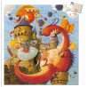 Puzzle 54 pièces Vaillant et le dragon 07256 Djeco