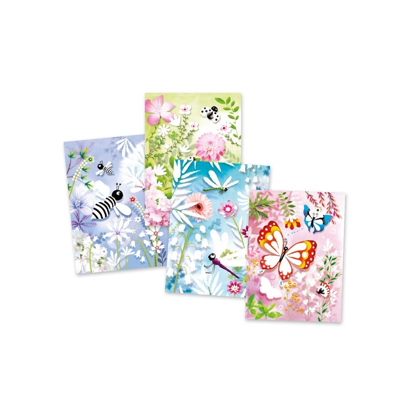 Tableaux à pailleter Petites bêtes 09503 Djeco