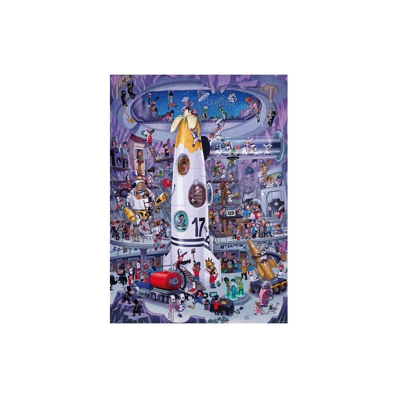 Puzzle 1000 pièces Rocket Launch 29790 Heye