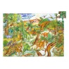 Puzzle 100 pièces observation Dinosaures 07424 Djeco