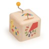 Boîte à musique Cube en bois Eté 5112 Kiener