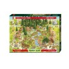 Puzzle 1000 pièces Funky Zoo Black Forest Habitat 29638 Heye