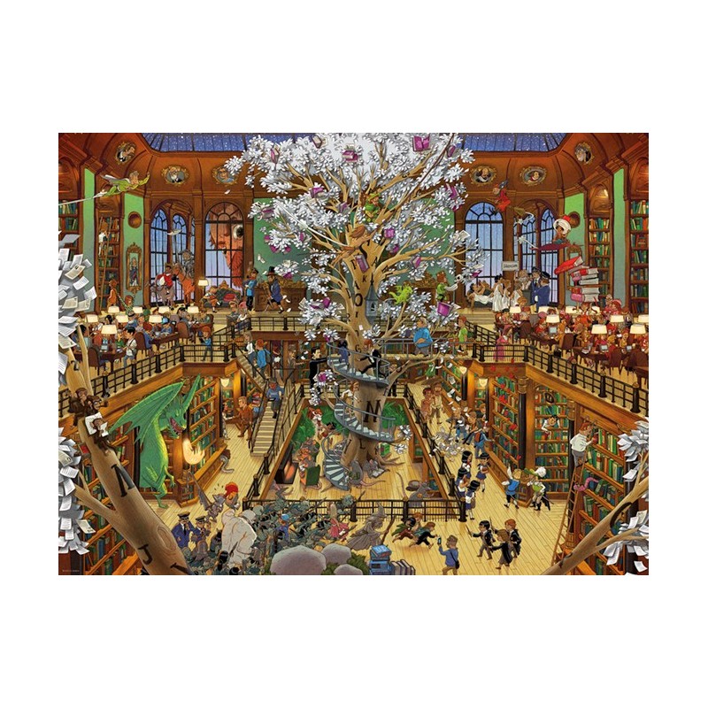 Puzzle 1500 pièces Library 29840 Heye