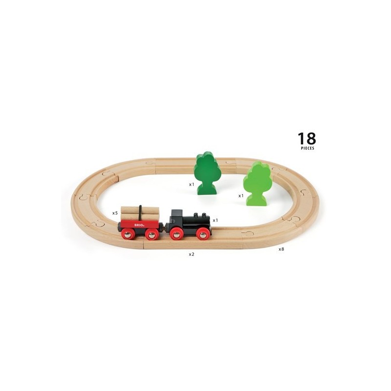 Brio Train oval 33042