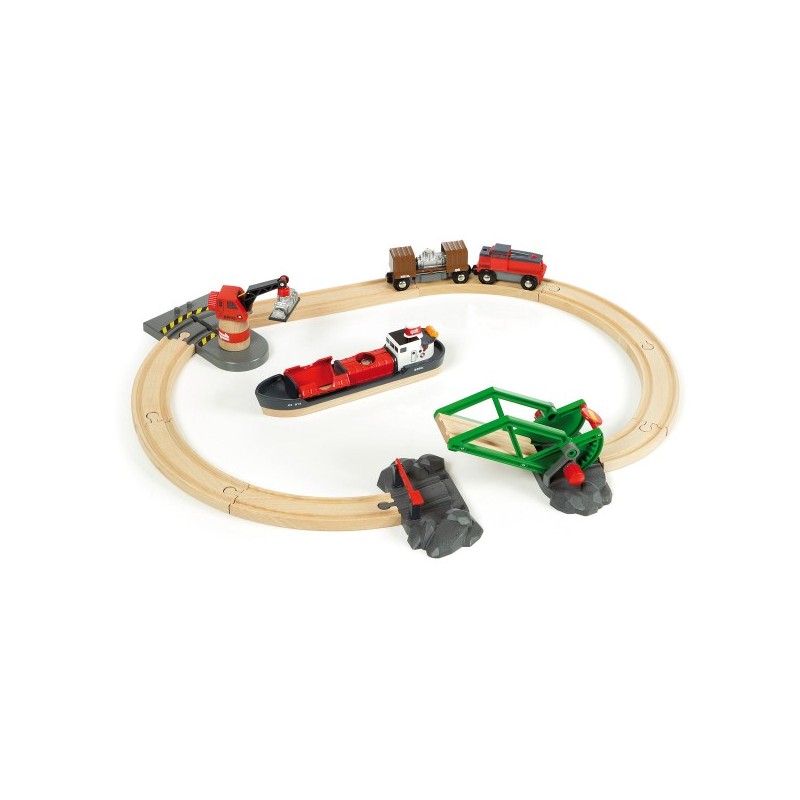 Brio Cargo Harbour Set 33061