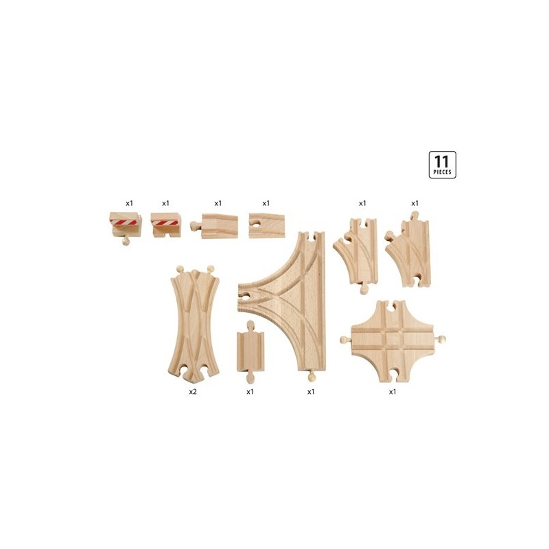 Brio Rails et aiguillages Kit 33307