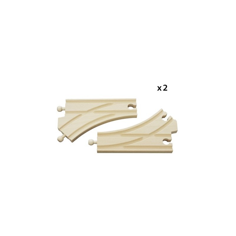 Brio Aiguillages courbes 33346