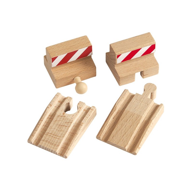 Brio Lot de 2 rampes et butoirs 33385