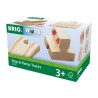 Brio Lot de 2 rampes et butoirs 33385