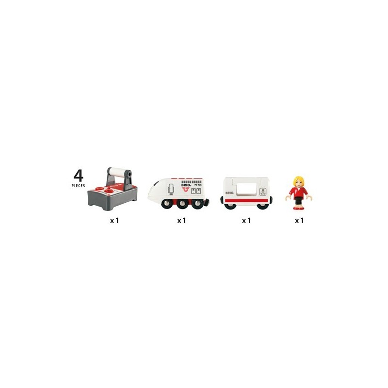 Brio Train de voyageur radiocommandé  33510