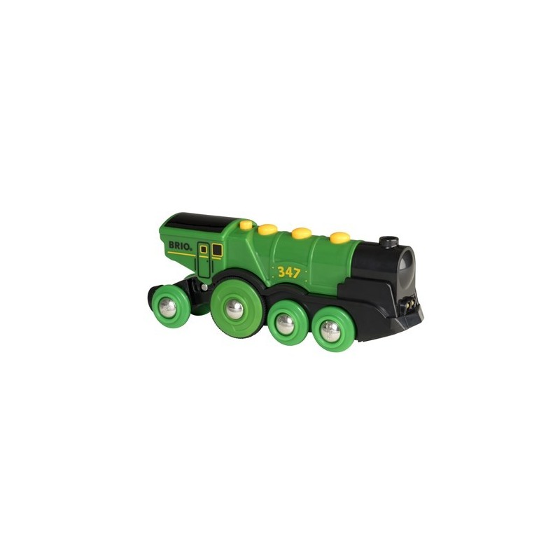 Brio Locomotive verte puissante à piles 33593