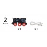 Brio Locomotive rechargeable avec mini câble 33599