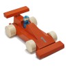 Voiture de course en bois Willy rouge 10050.1 Weizenkorn