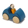 Voiture en bois Hardy bleue 10080.3 Weizenkorn