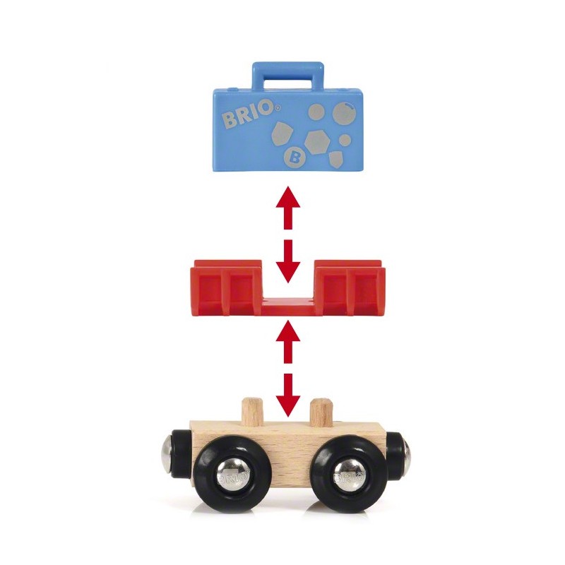 Brio Véhicule de chargement des bagages 33893