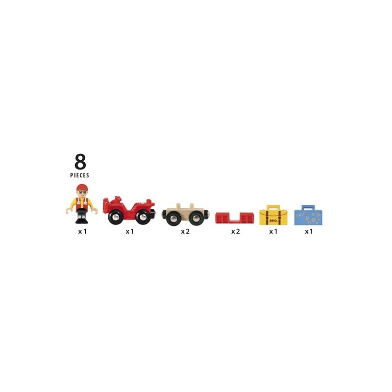Brio Véhicule de chargement des bagages 33893