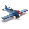 Avion Charles en bois bleu 11010.3 Weizenkorn