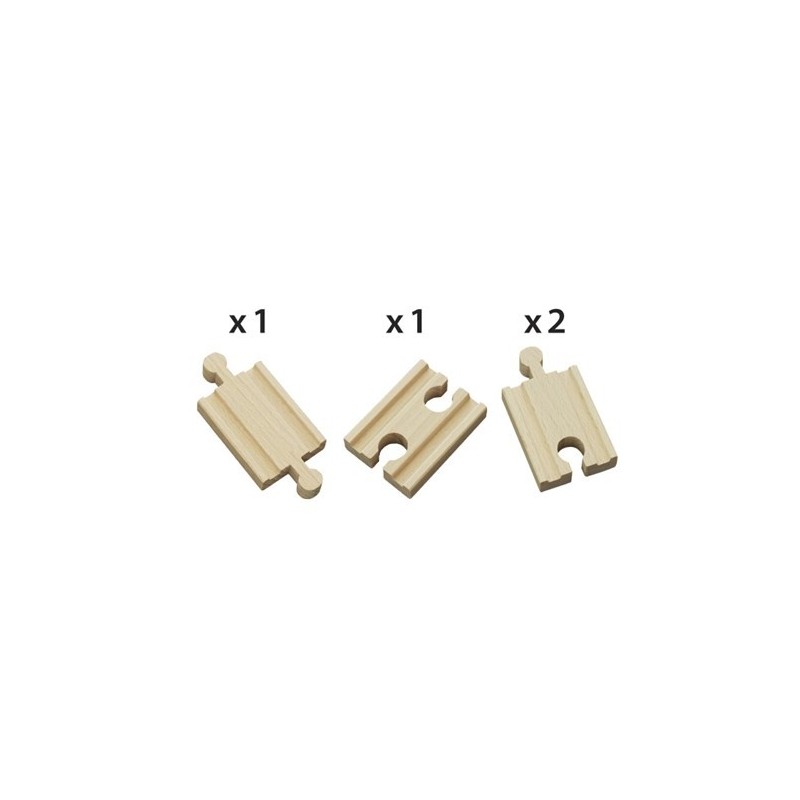 Brio Mini rails droits 33333