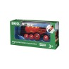 Brio Locomotive rouge puissante à piles 33592