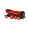 Brio Locomotive rouge puissante à piles 33592