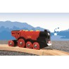 Brio Locomotive rouge puissante à piles 33592