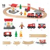 Brio Circuit action pompier 33815