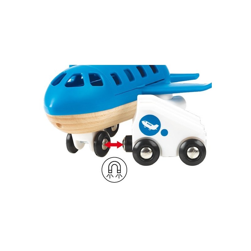 Brio Avion de voyageurs 33306