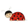 Porte-habits en bois Coccinelle 17020 Weizenkorn