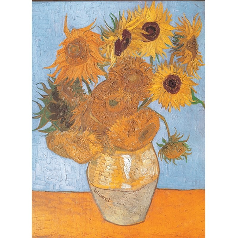 Puzzle 1000 pièces Tournesol Van Gogh 31438 Clementoni