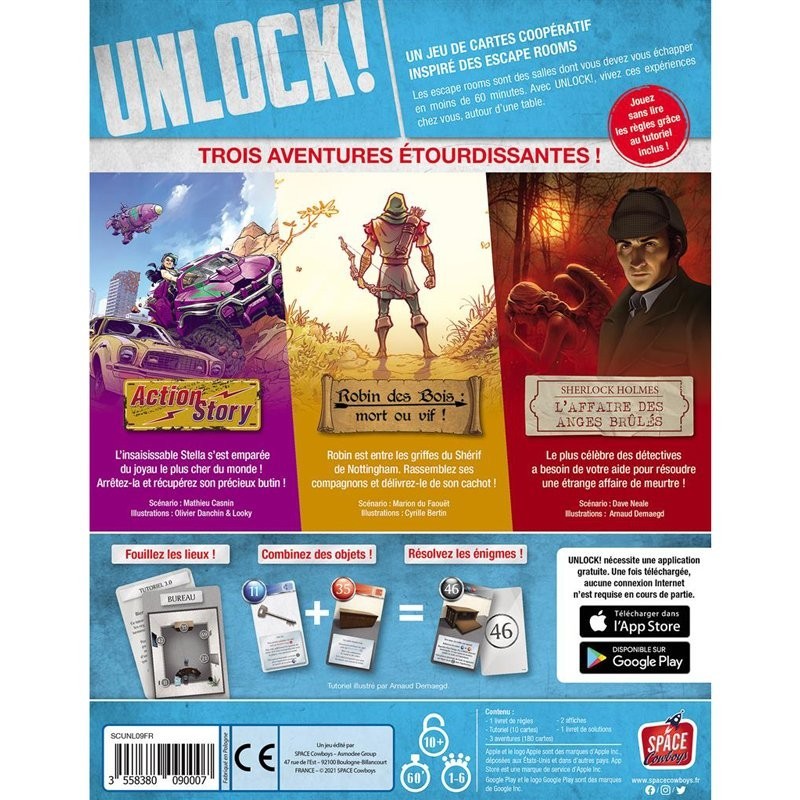 Unlock ! No 9 Legendary Adventures