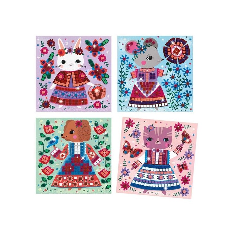 Mosaïques Lovely pets 09425 Djeco