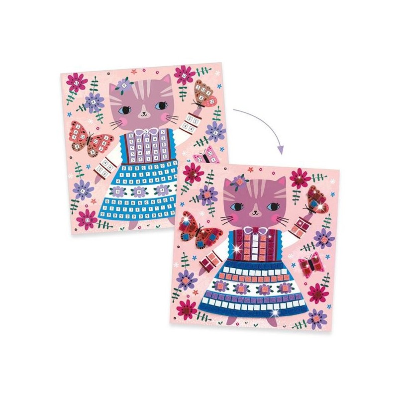 Mosaïques Lovely pets 09425 Djeco