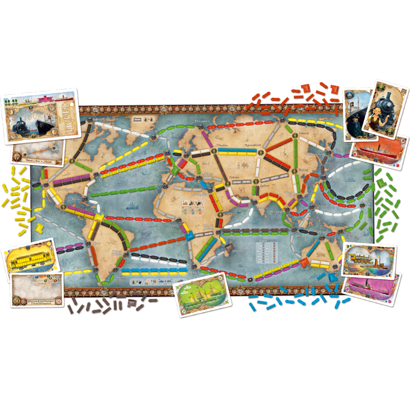 Les Aventuriers du rail Autour du monde