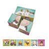 Cubes puzzle en bois 4 pièces Ferme 25111 Weizenkorn