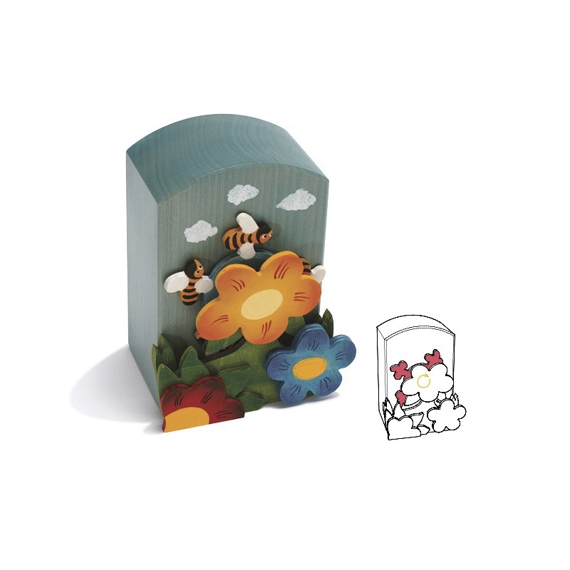 Boîte à musique en bois Abeille 14502 Weizenkorn