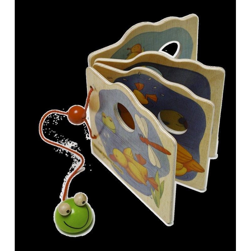 Livre en bois Grenouille 25701 Weizenkorn
