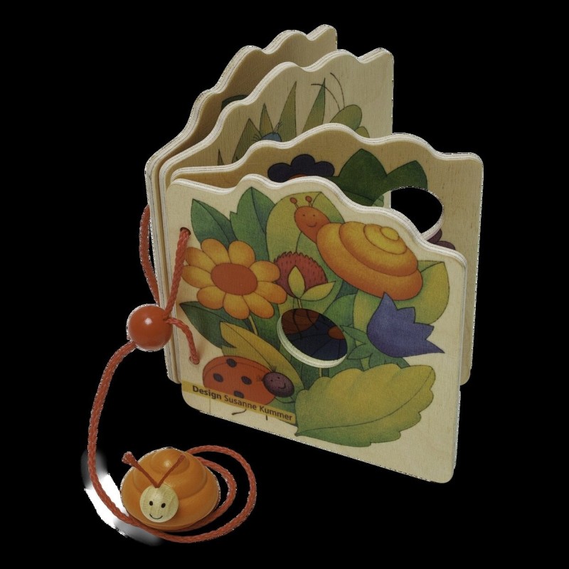 Livre en bois Escargot 25704 Weizenkorn