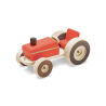 Tracteur en bois rouge 737 Atelier Passage