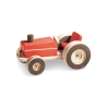 Tracteur en bois rouge 737 Atelier Passage