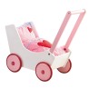 Poussette Landau en bois coeurs 0950 Haba