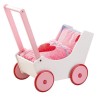 Poussette Landau en bois coeurs 0950 Haba