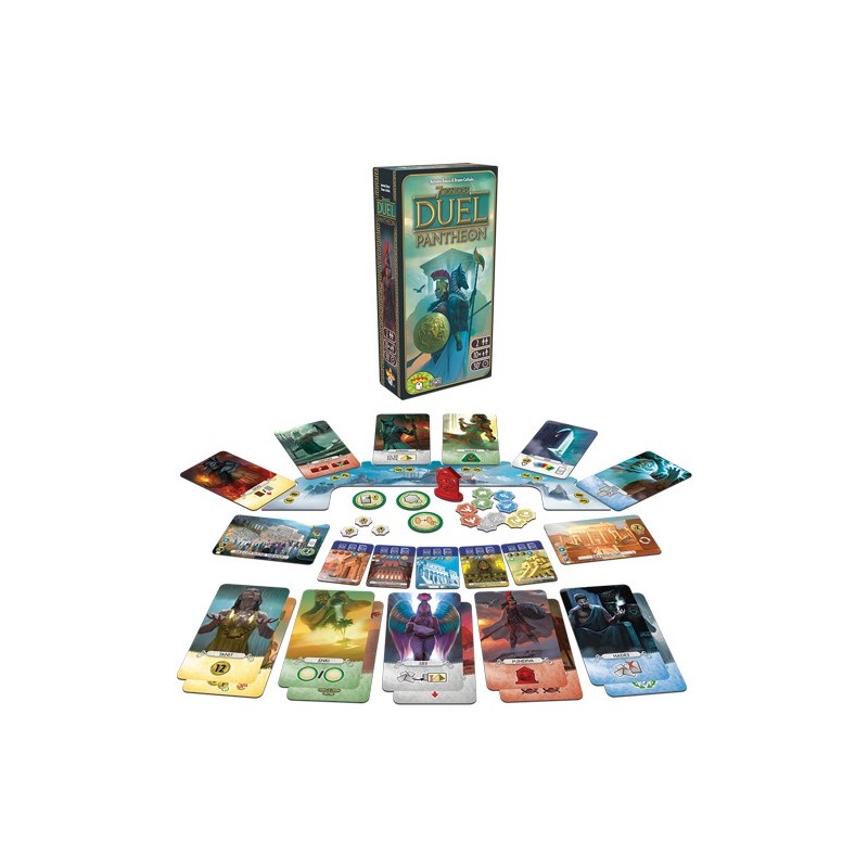 7 Wonders Duel Pantheon Extension