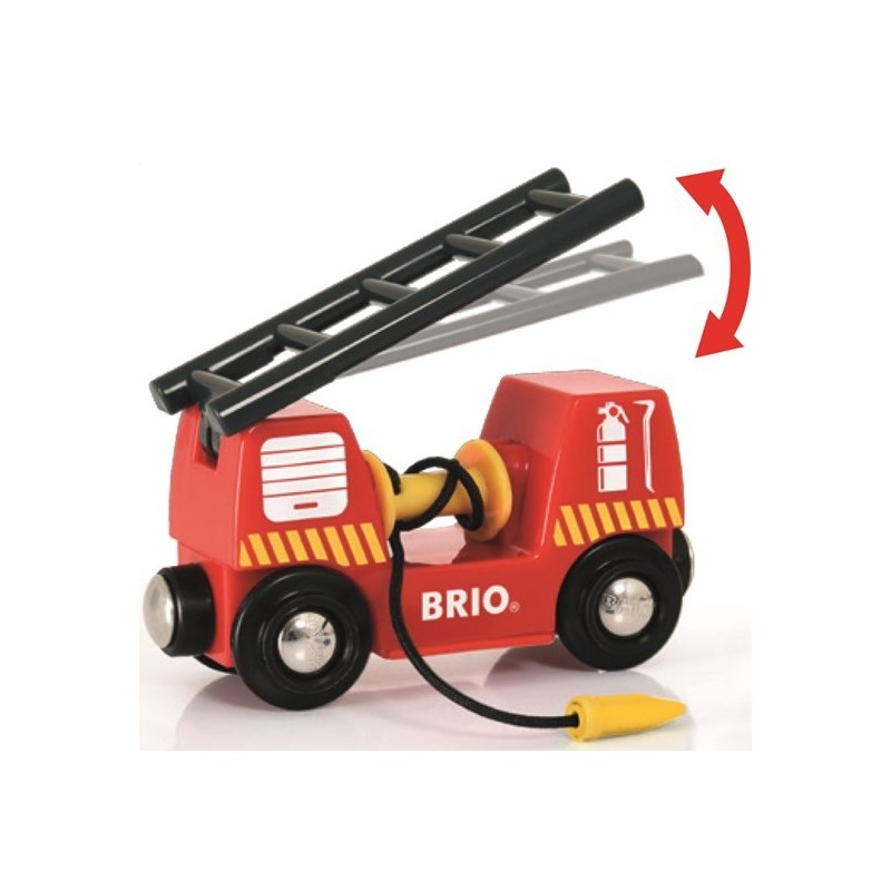 Brio Camion de pompiers son et lumière  33811
