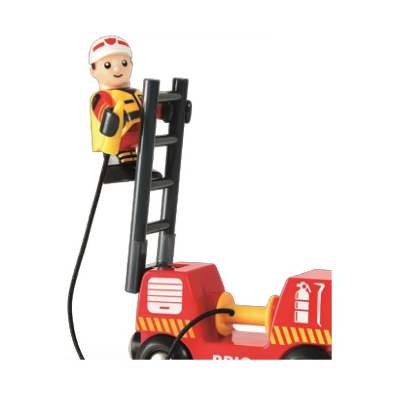 Brio Camion de pompiers son et lumière  33811