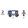 Brio Camion de police son et lumière 33825
