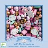 Perles en bois Arc-en-ciel 09823 Djeco