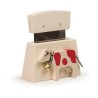Couteau à fromage Vache rouge 6005 Trauffer
