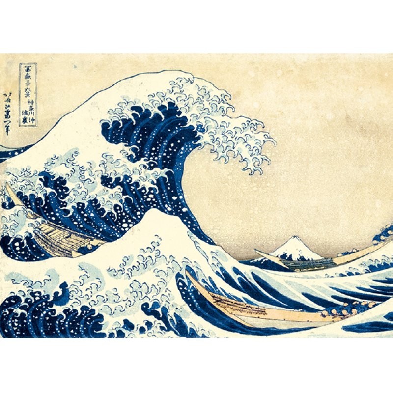Puzzle 1000 pièces Hokusai La Grande Vague 39378 Clementoni