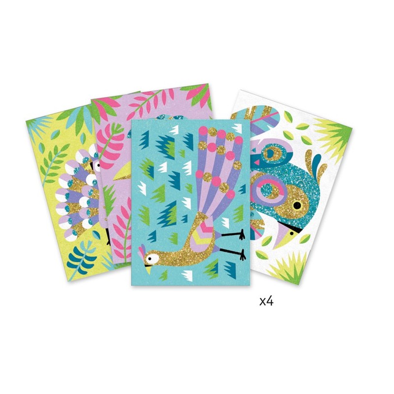 Sables et paillettes Eblouissants oiseaux 08663 Djeco