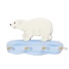 Porte-habits en bois Ours polaire Björn 17210 Weizenkorn
